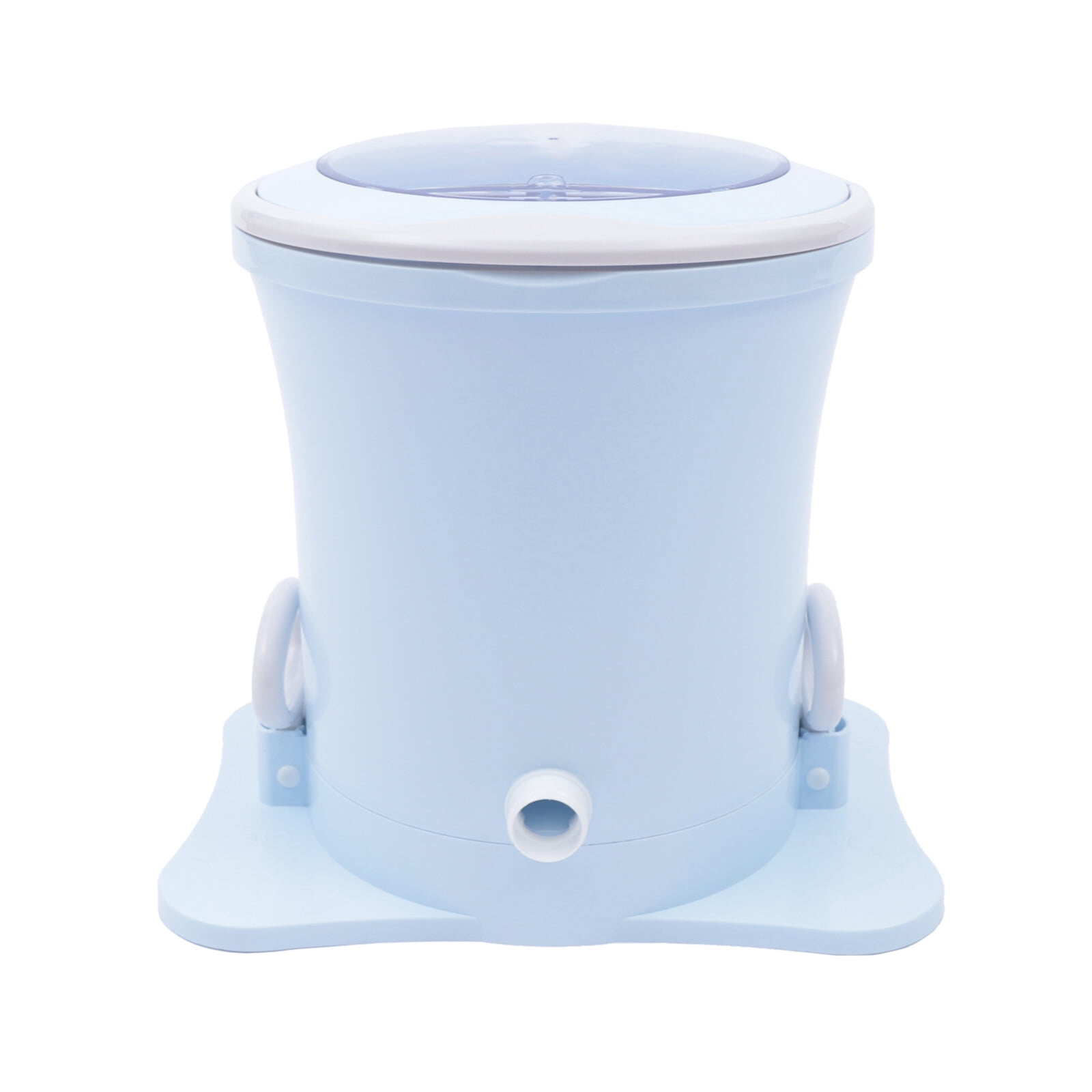 Mini Dryer Portable Compact Clothes Spin Dryer Manual Home Laundry Dryer Blue