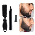 thumbnail image 3 of Eyebrows Beard Pen Filler Beard Brush For Men Sweat Brown, 3 of 8