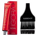 thumbnail image 1 of Color de cabello permanente Schwarzkopf Professional Igora Royal con pincel, 1 of 2