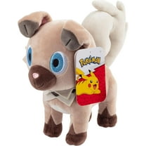 Pokemon 8" Rockruff Plush - Officially Licensed - Generation 7 Sun and Moon Dog Figure - Authentic Soft Stuffed Animal Toy - Valentine's Day & Easter Basket Stuffer Gift for Kids, Boys, Girls - 2