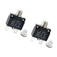 thumbnail image 1 of Interruptores Automáticos De Botón Zulema 2PCS 20 Amperios Con Cubierta A Prueba De Agua DC 50V 125-250V Protector de sobrecarga, 1 of 8
