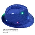 thumbnail image 7 of UDIYO Jazz Hat Glowing Sequins LED Portable Shining Hat for Performance, 7 of 7