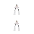 thumbnail image 4 of bedienty E27 Splitter Adjustable Lamp Bulb Socket Converter Light Adapter Improvement Holder Conversion Extender Warehouse 1 to 2 2Set, 4 of 6