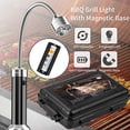 thumbnail image 3 of Juego de 2 luces LED para barbacoa con base magnética, rotación de 360 grados, flexibles y ajustables para barbacoa, camping, fiestas y uso al aire libre., 3 of 5