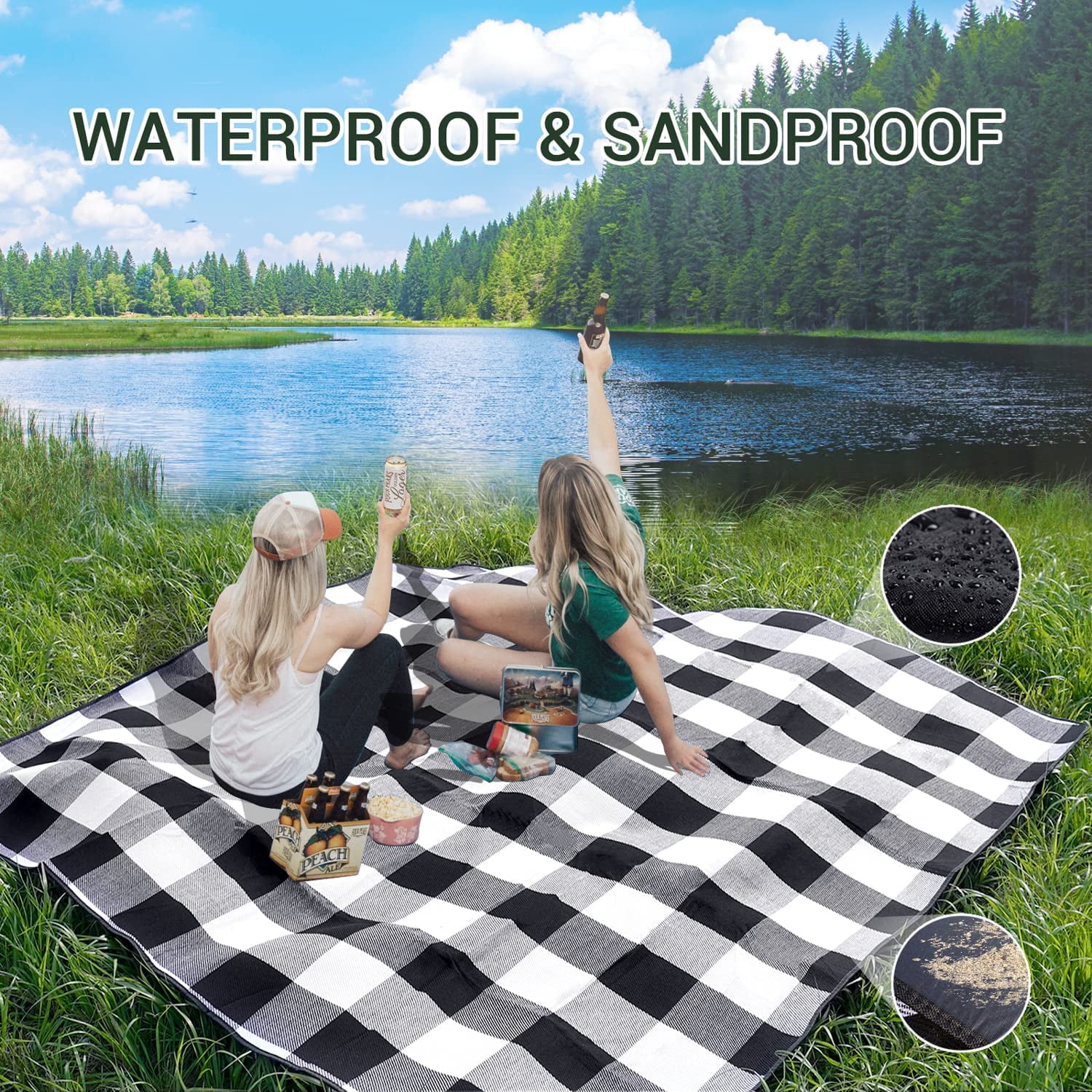 Extra large waterproof outdoor blanket hotsell