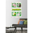thumbnail image 2 of Minecraft - Simple Comic Animal Grid Wall Poster with Pushpins, 22.375" x 34", 2 of 5