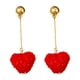 thumbnail image 2 of Decoraciones de San Valentín, regalos de San Valentín, adornos de San Valentín, temperamento de San Valentín y pendientes versátiles de tendencia de moda, joyas, pendientes festivos femeninos, 2 of 6