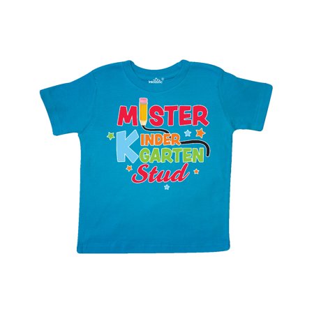 

Inktastic School Mister Kindergarten Stud Gift Toddler Boy Girl T-Shirt