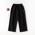 thumbnail image 6 of CONZONE Kids Boys Uniform Sweatpants Wide Leg Sweat Pants for Child Elastic Waist Back To School Athletic Jogger Pants with Pockets, 6 of 6
