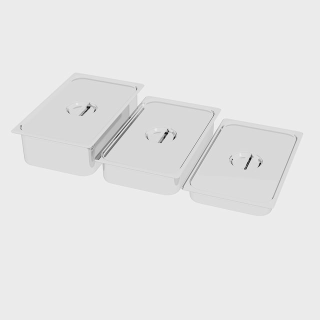 6-Pack Full Size Stainless Steel Steam Table Pans with Lids – 4-Inch Deep, Commercial Grade, Anti-Jamming, Oven Safe, Perfect for Buffet, Catering,Reliable – Size: 6p-0.5 with cover-811-4