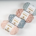 thumbnail image 3 of Crafted by Catherine Blue Soft Twist Bulky Yarn, 220 yards, 10.5oz/300g (2 Pack), 3 of 6