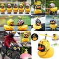 thumbnail image 2 of Accesorios De Automóvil Suministros Pato Juguetes Bicicleta De Goma Amarillo La Motocicleta, 2 of 4