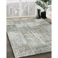 thumbnail image 3 of Ahgly Company Machine Washable Indoor Rectangle Contemporary Grey Gray Area Rugs, 7' x 9', 3 of 7