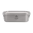 thumbnail image 4 of LAZIOEGR Titanium Camping Bento Box 800 ml Lightweight, Corrosion‑Resistant Lunch Container for Outdoor & Home Use, 4 of 9