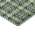 thumbnail image 3 of Addison Rugs Mayfield Premium Machine Washable Transitional Holiday Plaid Green Rectangle Rug, 9' x 12', 3 of 7