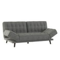 thumbnail image 6 of Lazzara Home Foster 79.5 in. Dark Gray Chenille Upholstered 2-Seater Elegant Lounger, 6 of 9