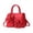 Red, variant on Stylago Purses and Handbags for Women Detachable Strap Crossbody Tote Bags Fashion Flower Shoulder Messenger Bag for Ladies Gift Black