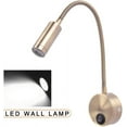 thumbnail image 4 of 12V RV Boat Wall Lamp Flexible Gooseneck Touch Control Switch LED Reading Light, 4 of 4