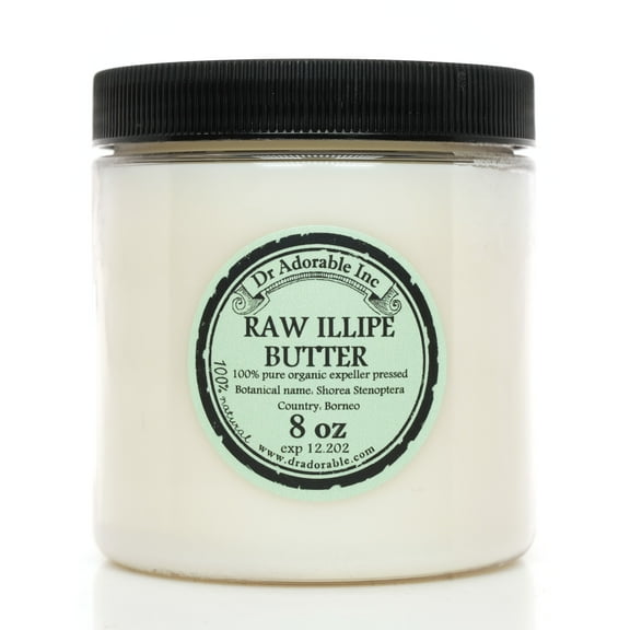 Dr Adorable - 8 oz - Illipe Butter - Organic Fresh Natural
