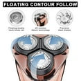 thumbnail image 2 of Electric Shaver Men Razor Rotary Shavers With Pop-Up Sideburn Trimmer Waterproof Wet Dry Cordless Rechargeable, 2 of 7