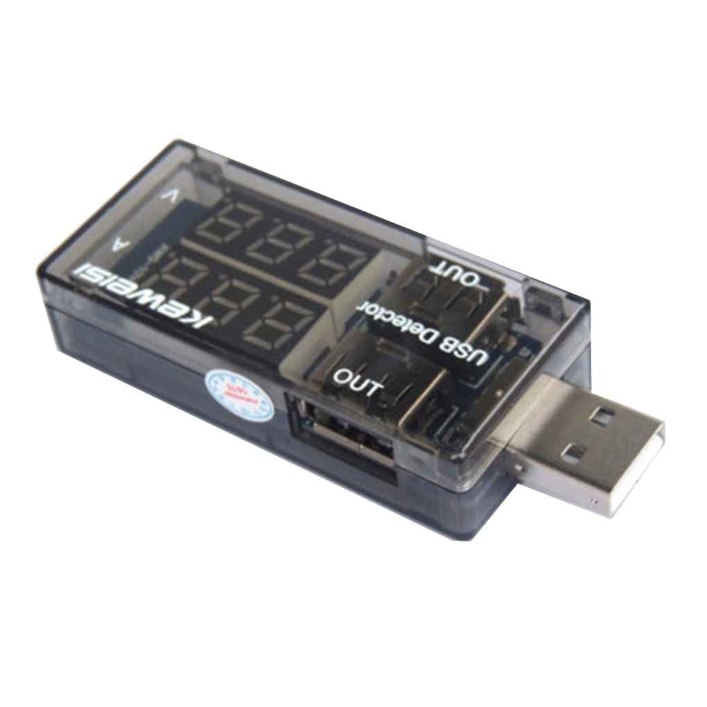 5A/9V LED Display Multi Tester Dual USB Output Current Detector for Phone Charger Power Bank 