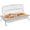 Style 01-2 Trays, variant on Ice  Serving Display Tray with Clear Roll Top Cover Buffet Cold Serving Cooler Platter Cooling  Dishes Display Ice Serving Trays for Parties Seafood Fruit Party Buffet Tray