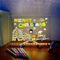 thumbnail image 4 of SUTENGDA LED Note Board with Colors for Kids  LED Acrylic Message Board for Kids Light LED Drawing Board Light up with Stand Glow Memo Note Message Board, 4 of 6