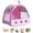 Pink, variant on Guinea Pig Carrier, Small Animal Bird Rabbit Turtle Carrier Bag, African Hedgehog Portable Travel Carrier Outdoor Hangbag, Bird Rabbit Guinea Pig Squirrel Carrier
