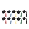 thumbnail image 1 of KAKOWELY 10 mini adornos para botellas de graduación, de fieltro, para doctorado, 1 of 5
