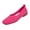 Hot Pink_017, variant on Domuza Women's Square Toe Knitted Flats Comfortable Softsole Slip On Ballet Flats summer Lightweight Casual Walking Work Shoes Purple 8.5（EU-41）