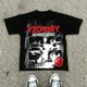 thumbnail image 1 of Camiseta grande con estampado de calle Harajuku para hombre, remera gótica 2024 con gráfico y2k, Top gótico armado de manga corta, 1 of 5
