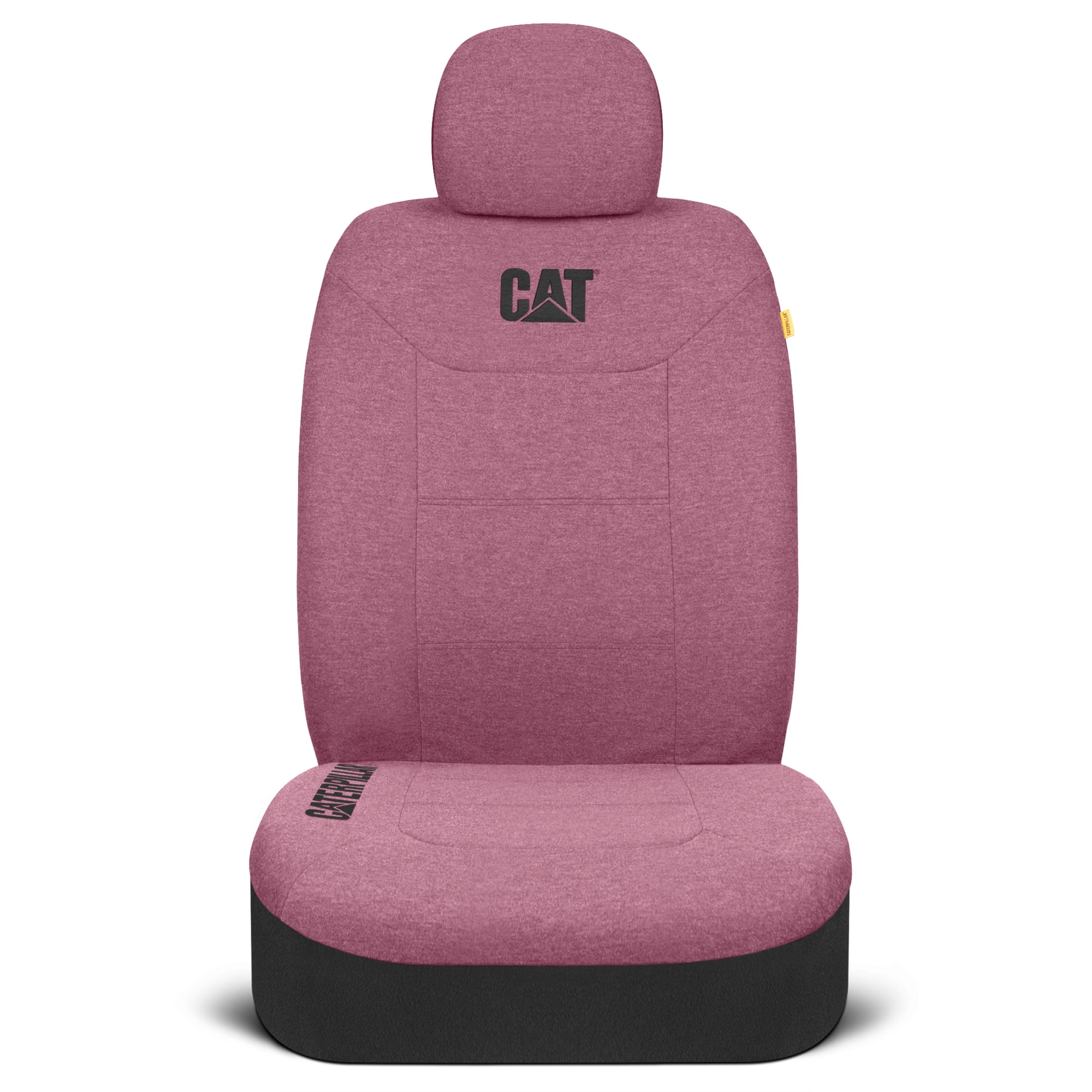 Cat CozyBlend Car Seat Covers, Burgundy Heather - Premium Jersey Fabric Seat Covers for Cars Trucks SUV, Universal Fit