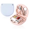 thumbnail image 1 of Travel Sewing Kit 2-Pack, Portable Mini Sewing Supplies Set with Scissors Threads Needles, 1 of 5