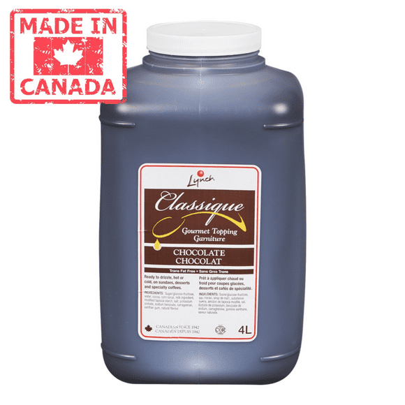 LYNCH Ice Cream Topping, Chocolate-4 l