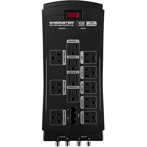 Monster Surge Protector with 12 Outlets
