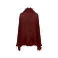 thumbnail image 7 of Cardigans for Women Cover up Swimsuits Summer Long Sleeve Fashion Sheer Chiffon Cardigan Thin Shawl Top Coat, 7 of 7