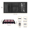 thumbnail image 6 of POLERO Youth Wallet Stars And Stripes Print Slim Trifold Card Wallet for Travel, Polyester Lightweight Kids Trifold Wallet, 6 of 7