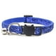 thumbnail image 1 of Acaricie las fuentes con el collar de nylon del gato del animal doméstico del collar del gato del collar de la seguridad de la cara del gato de la campana, 1 of 5