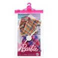 thumbnail image 3 of Barbie Fashion Pack, Clothing Set with Plaid Crop-Top, Mini Skirt & Accessories for Dolls, 3 of 4