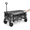 Grey, variant on ACCVER Heavy Duty Collapsible Wagon Cart - 440LBS Capacity Folding Utility Cart w/ All-Terrain Wheels, Drink Holders for Camping, Beach, Grocery, Sports (Foldable & Portable), Extra Large Grey