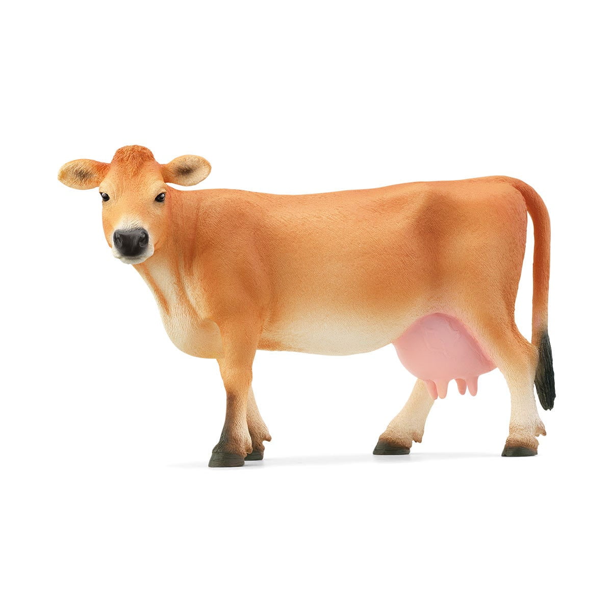 Schleich Farm World - Farm Animal Jersey Cow Toy Figurine - Kids Ages 3+