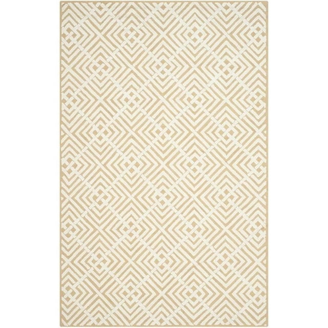 Safavieh Newport Beige Contemporary Rug - 3'9" x 5'9"