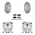 thumbnail image 1 of Transit Auto Rear Disc Brake Caliper Coated Rotors and Semi-Metallic Pads Kit for Car 2014-2015 Mercedes-Benz ML350 with Sport Package KCG-100004S, 1 of 11
