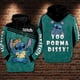thumbnail image 2 of 2024 Primavera y otoño Nuevas sudaderas con capucha para niños, sudaderas deportivas casuales de calle para niños y niñas, estampado 3D de estrellas para bebés, 2 of 5