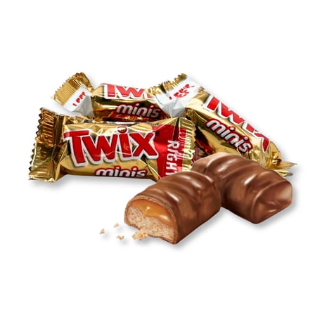 Twix Mini Caramel Chocolate Cookie Bars - 5 lb