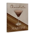 thumbnail image 2 of Stupell Industries Traditional Chocolate Martini on Brown Canvas Art, 16 x 20, by Marcus Prime, 2 of 8