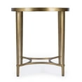 thumbnail image 2 of Butler Specialty Monica Glass And Metal Side Table - Gold, 2 of 6