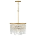 thumbnail image 2 of Fredrick Ramond Fr41493 Rubina 4 Light 18" Wide Semi-Flush Ceiling Fixture / Converts To, 2 of 2