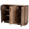 thumbnail image 2 of Baxton Studio Patton Modern and Contemporary Natural Oak Finished Wood 3-Door Dining Room Sideboard Buffet, 2 of 6