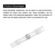thumbnail image 4 of Soldadura Sello Cables Conectores 100uds 26-24 AWG Impermeable Calor Retráctil Conector para Electrónica Exterior Bricolaje, 4 of 5